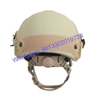 Desert Fast High Cut Tactical Helmet with 4-Point Adjustable Chinstrap for