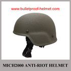 Wholesale Cheap China Army Grey Military Police MICH2000 Anti Riot Helmet