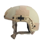Wholesale Cheap China NIJ 3A Bulletproof PE 44MAG Desert US FAST Ballistic Helmet