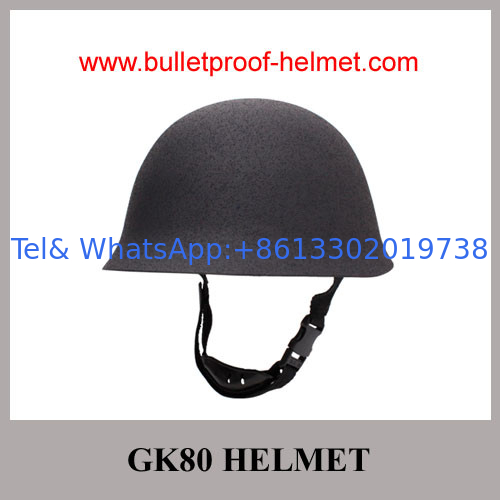 Wholesale Cheap China Army Grey light-weight Steel Police GK80 Bulletproof Helmet
