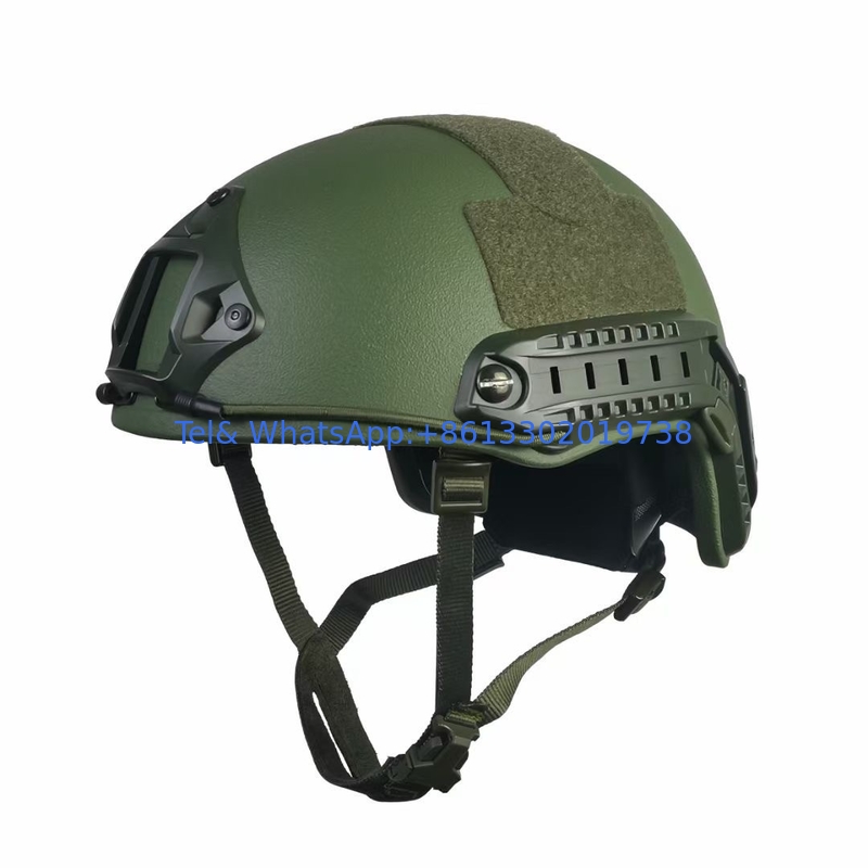 Wholesale Cheap China NIJ IIIA Ballistic PE 44MAG Army Green US FAST Bulletproof Helmet